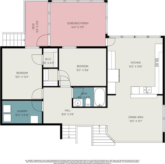 401 NW 51st St, Gladstone, MO 64118 - floor plan / room layout