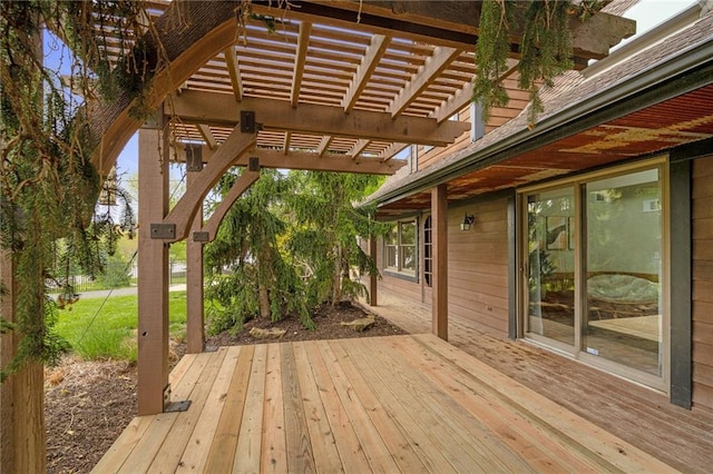 2102 W Dennis Ave, Olathe, KS 66061 - deck with a pergola