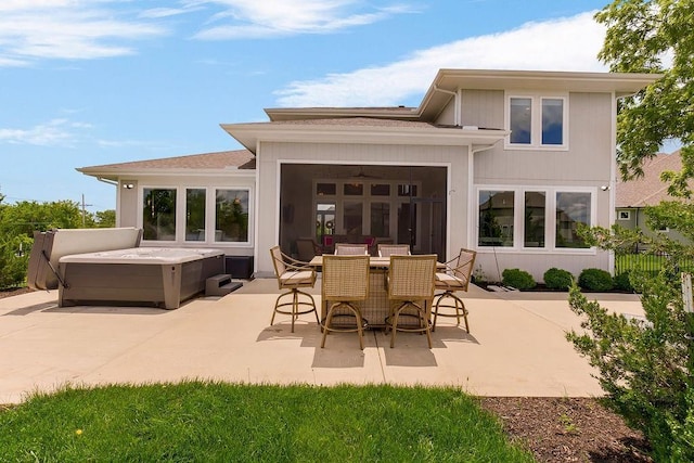 10300 W 174th St, Overland Park, KS 66221 - back of property featuring a patio area and outdoor dining space