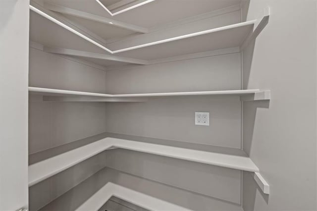 view of pantry