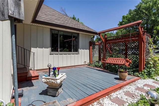 12253 W 104th St, Lenexa, KS 66215 - view of deck