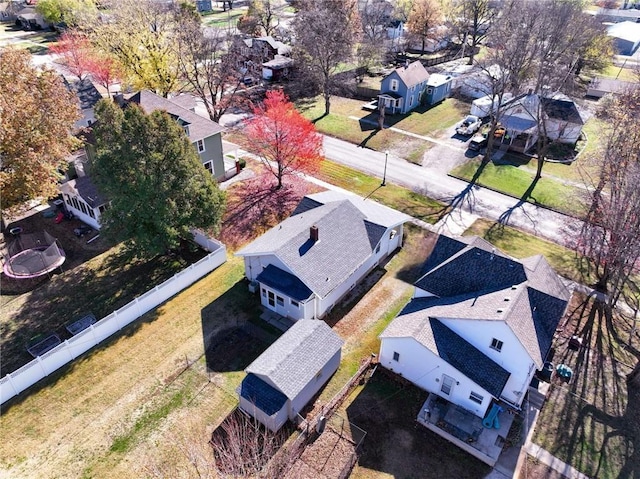 312 Kickapoo St, Hiawatha, KS 66434 - drone / aerial view featuring a residential view