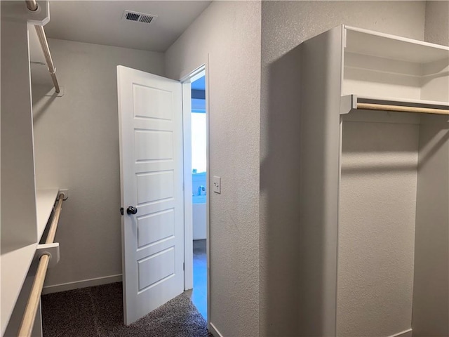 11432 S Langley St, Olathe, KS 66061 - spacious closet with visible vents and dark carpet