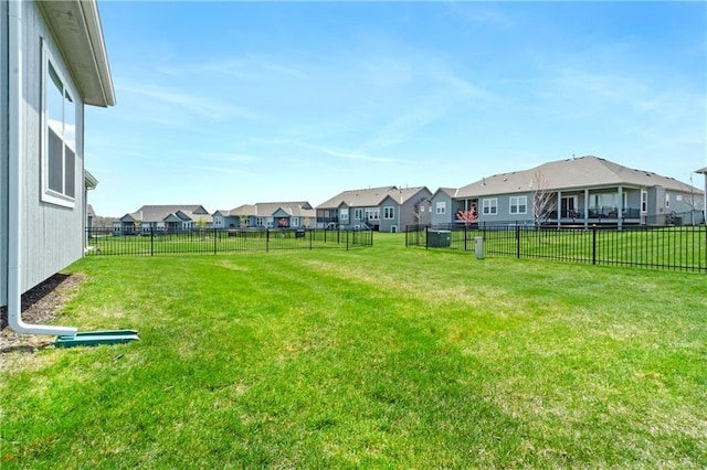 16955 W 168th Ter, Olathe, KS 66062 - view of yard with a residential view and a fenced backyard