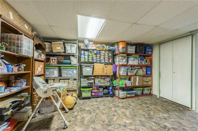 view of storage