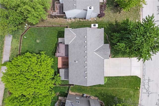 drone / aerial view