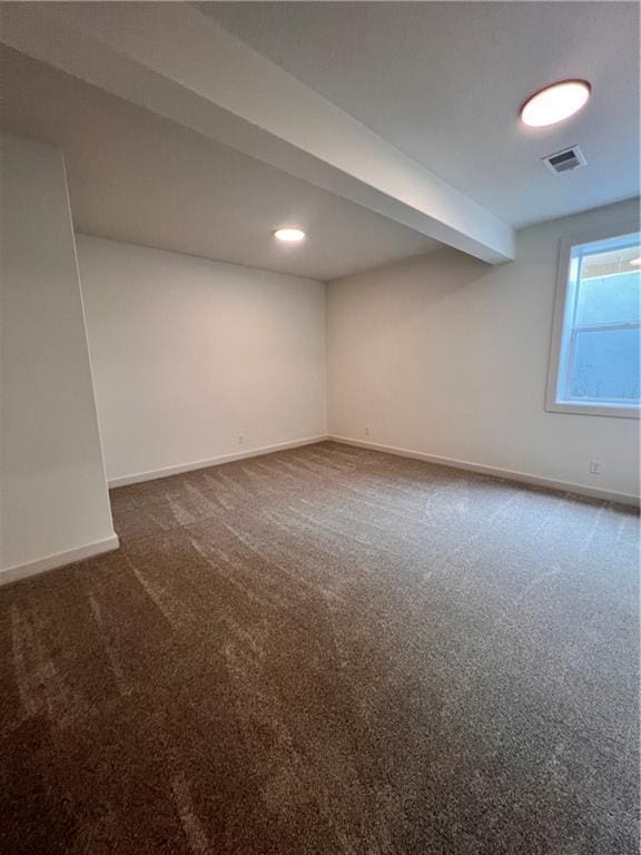 16372 Spring Valley St, Gardner, KS 66030 - below grade area featuring carpet flooring and baseboards