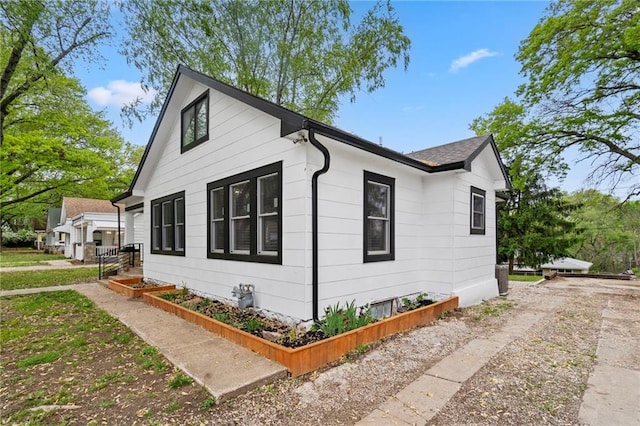 view of side of home