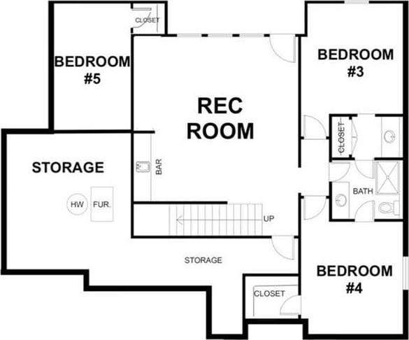 3222 SW Enoch St, Lees Summit, MO 64082 - floor plan / room layout