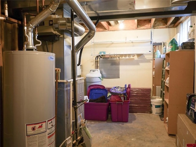 utilities with gas water heater