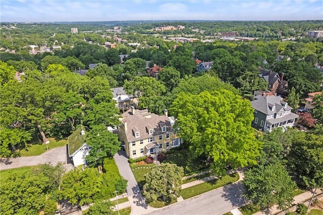 4525 Kenwood Ave, Kansas City, MO 64110 - drone / aerial view