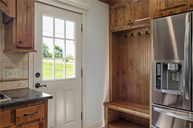 9015 Craig Dr, De Soto, KS 66018 - mudroom with baseboards