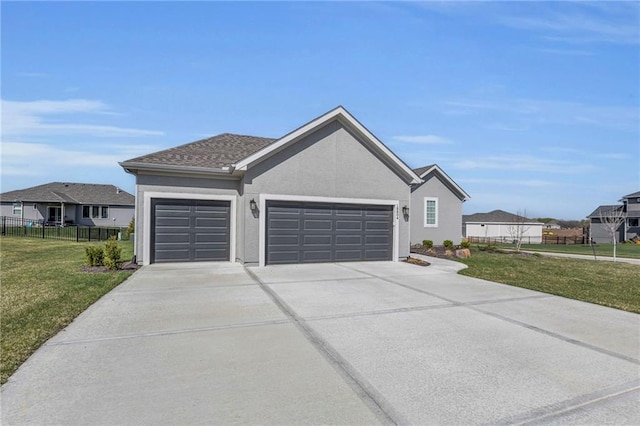 18804 Redbud Ln, Spring Hill, KS 66083 - ranch-style home featuring an attached garage, driveway, and stucco siding