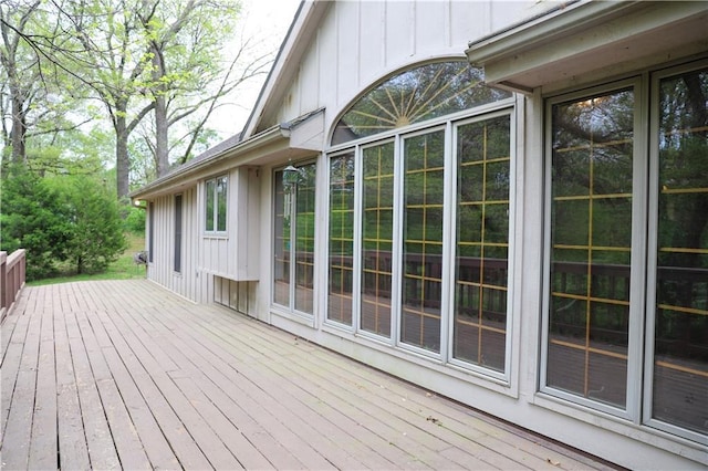 1203 E Quincy St, Pittsburg, KS 66762 - view of deck
