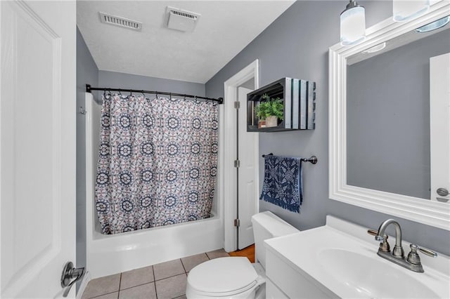 24101 S State Route K, Pleasant Hill, MO 64080 - full bath with toilet, tile patterned floors, shower / bath combo with shower curtain, and vanity