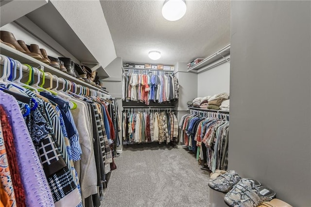 6806 N Euclid Ave, Kansas City, MO 64119 - walk in closet featuring carpet