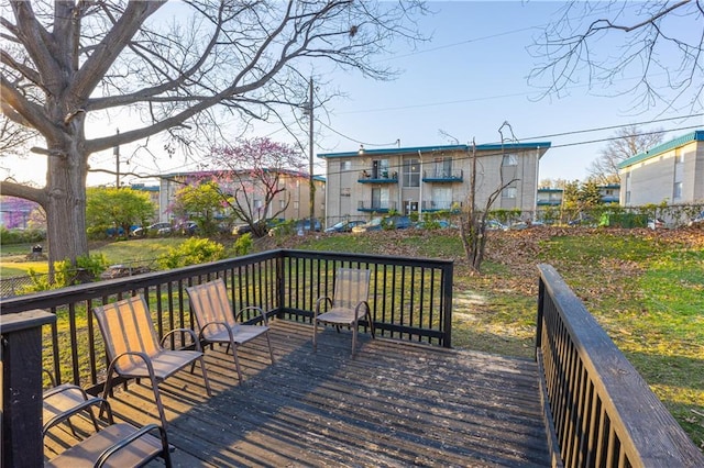 9904 E 60th Ter, Raytown, MO 64133 - view of wooden terrace