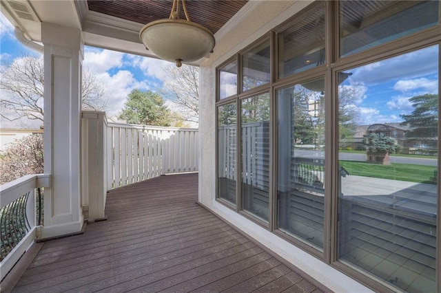 view of deck