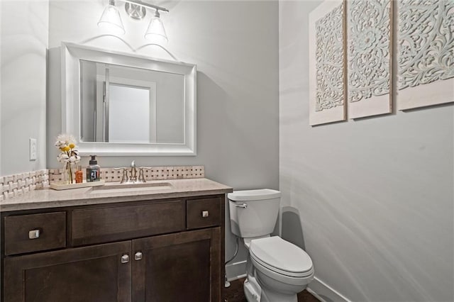 4513 NE Parks Summit Ter, Lees Summit, MO 64064 - half bathroom featuring toilet and vanity