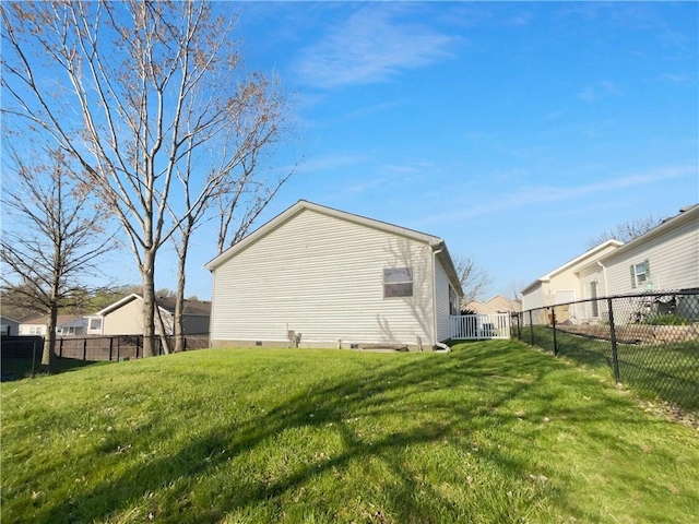 12207 N Pomona Ave, Kansas City, MO 64163 - exterior space featuring a yard and fence