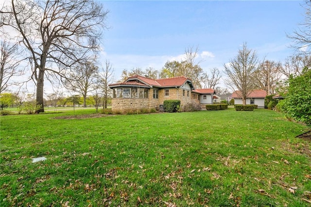 6721 Santa Fe Dr, Overland Park, KS 66204 - view of yard