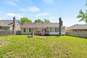 11930 Charlotte St, Kansas City, MO 64146 - back of property featuring a wooden deck