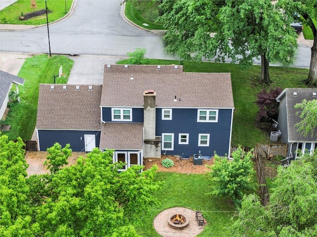 3600 W 48th St, Roeland Park, KS 66205 - view from above of property