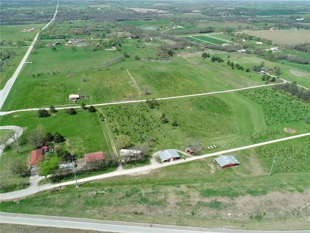8820 W 247th St, Louisburg, KS 66053 - drone / aerial view with a rural view