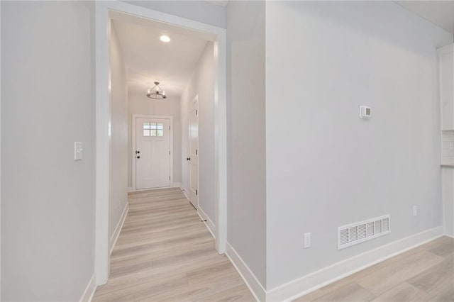 19703 W 196th St, Spring Hill, KS 66083 - hall featuring light wood finished floors and baseboards