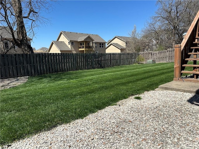 1200 Susan St, Kearney, MO 64060 - view of yard featuring a residential view and stairway
