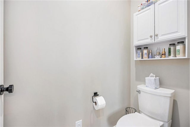 bathroom with toilet