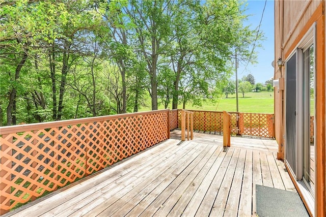 32832 195th St, Leavenworth, KS 66048 - view of deck