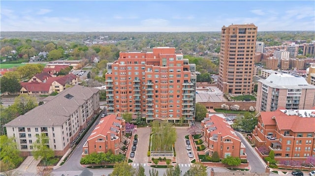4924 Central St, Kansas City, MO 64112 - birds eye view of property