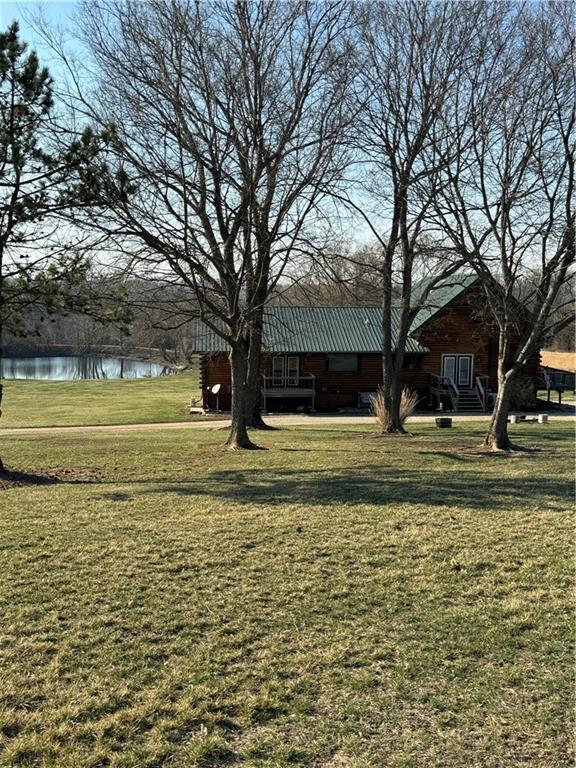 43 901st Rd, Clinton, MO 64735 - view of yard featuring a water view