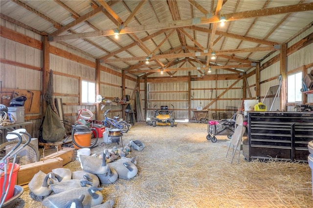 43 901st Rd, Clinton, MO 64735 - garage with metal wall