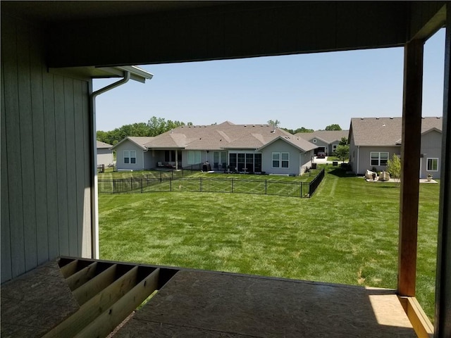 4967 146th St, Basehor, KS 66007 - view of yard featuring a residential view