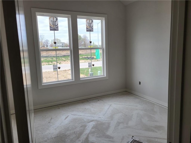4967 146th St, Basehor, KS 66007 - spare room featuring baseboards and carpet flooring