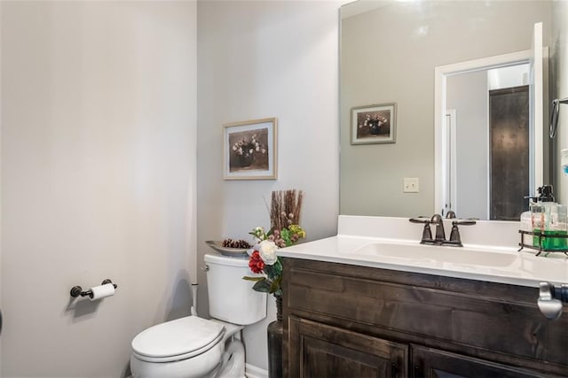 309 NE 102nd Ter, Kansas City, MO 64155 - bathroom featuring toilet and vanity