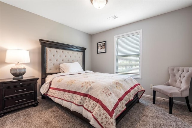 309 NE 102nd Ter, Kansas City, MO 64155 - bedroom with baseboards, visible vents, and carpet floors