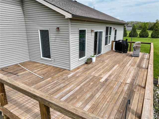 797 NW 1621st Rd, Bates City, MO 64011 - deck with a yard and grilling area