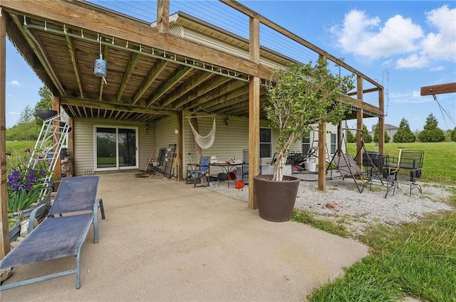 797 NW 1621st Rd, Bates City, MO 64011 - view of patio