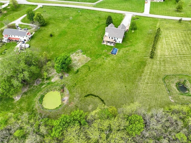 797 NW 1621st Rd, Bates City, MO 64011 - aerial view with a rural view