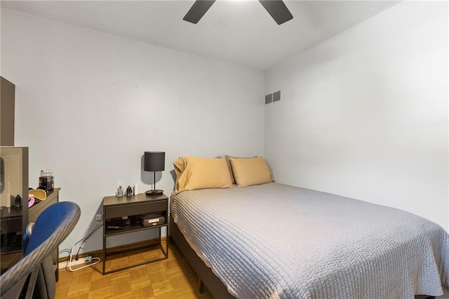 83 Grandview Dr, Warrensburg, MO 64093 - bedroom featuring a ceiling fan