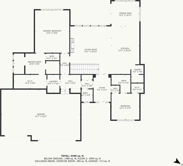 6840 Belmont Dr, Shawnee, KS 66226 - view of layout