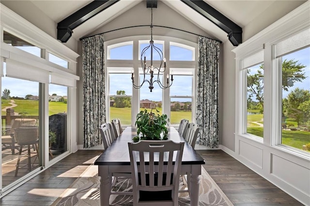 6840 Belmont Dr, Shawnee, KS 66226 - sunroom with a chandelier