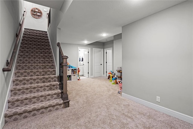 1002 Fox Trot Dr, Odessa, MO 64076 - game room with carpet and baseboards