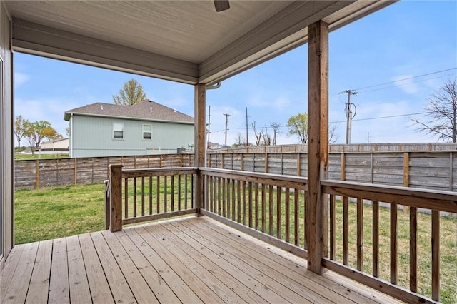 1002 Fox Trot Dr, Odessa, MO 64076 - view of deck
