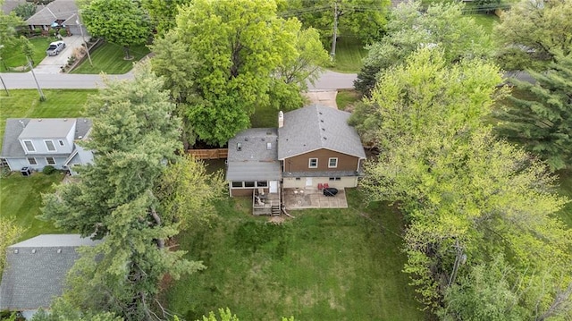 drone / aerial view