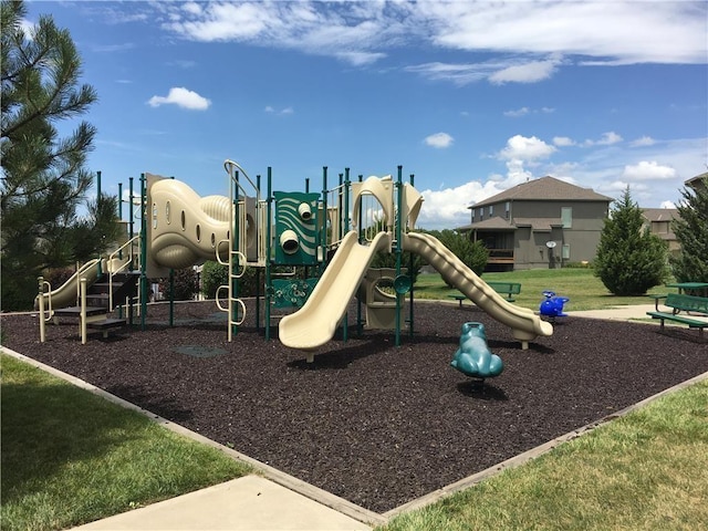 view of community playground