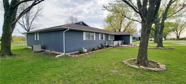 1463 Missouri Rd, Iola, KS 66749 - view of side of property with central AC unit